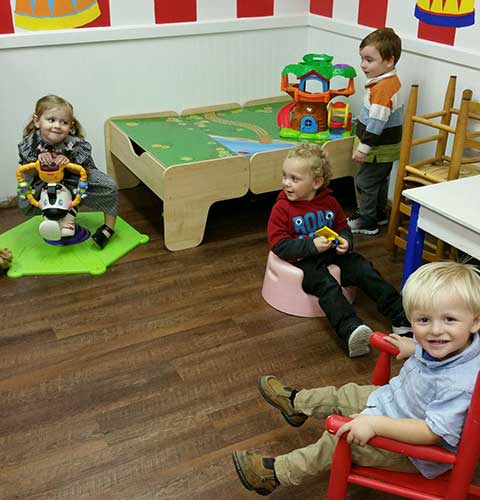 Preschool Children in Sunday School